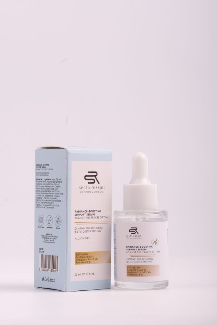 ZAMANIN İZLERİNE KARŞI IŞILTILI DESTEK SERUMU. ALL SKIN CARE